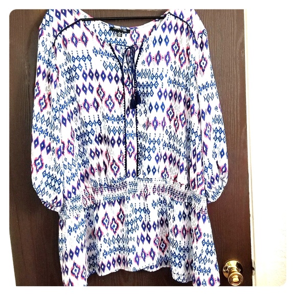 Plus Moda Tops - Blouse